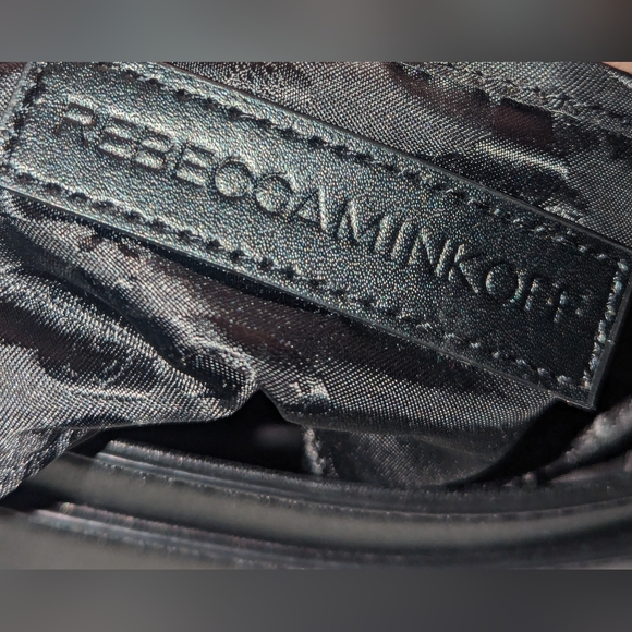 Rebecca Minkoff Star perforated leather Astor saddle bag. - Picture 7 of 11